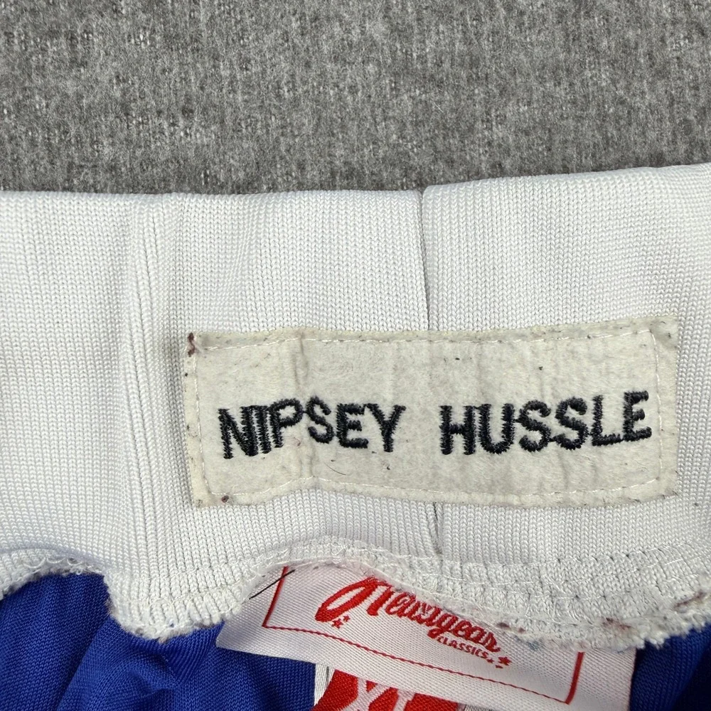 Headgear Classics Nipsey Hussle Crenshaw Basketball‎ Shorts Blue Men's XL Mesh